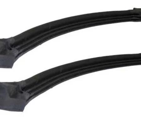 AMD Pillar Post Weatherstrips, LH/RH Pair, 67 Camaro Firebird (Convertible) J-3140