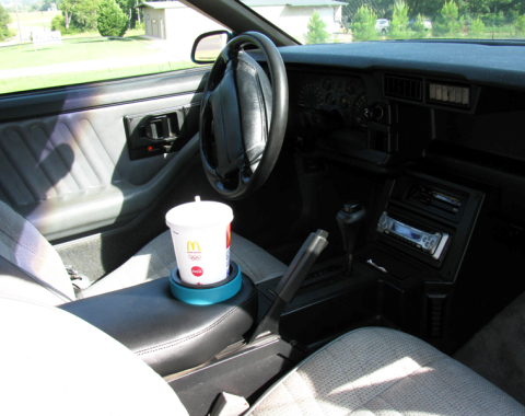 Classic Consoles 1982-1992 Chevrolet Camaro Replacement Armrest with Drink Holder GM-8292
