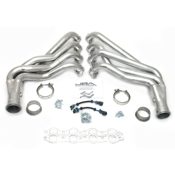 JBA Performance Exhaust 10-15 Camaro Long Tube 6.2L Silver Ctd 6813SJS