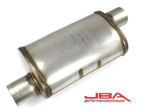 JBA Performance Exhaust Chambered 3" Muffler 304 SS Offset/Offset 40-301400