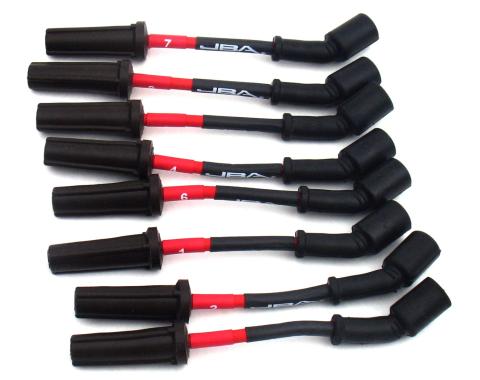 JBA Performance Exhaust 1997-13 GM LS-Series V8 8mm JBA PowerCables&trade; Spark Plug Wire Set, Red W0807