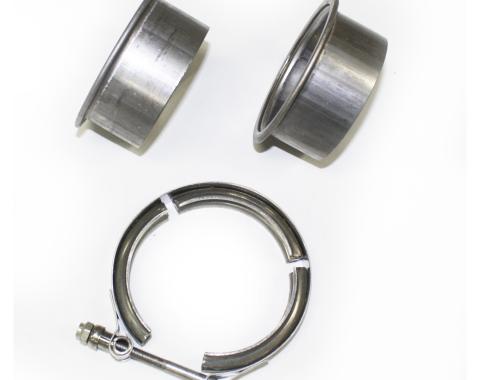 JBA Performance Exhaust 3" Stainless Steel V-Band clamp and flanges VB30