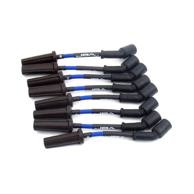 JBA Performance Exhaust 1997-13 GM LS-Series V8 8mm JBA PowerCables&trade; Spark Plug Wire Set, Blue W08079