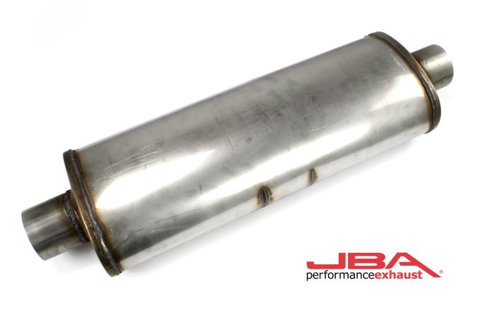 JBA Performance Exhaust Chambered 3" 304SS Muffler Center/Center 40-302202