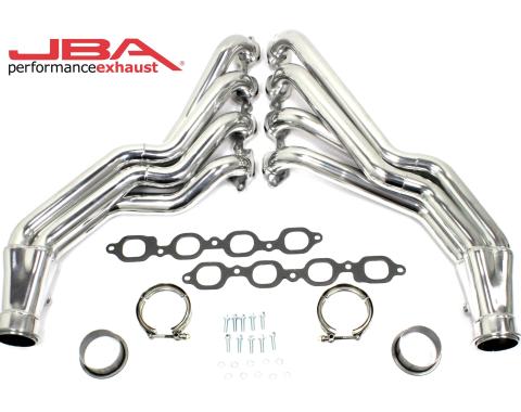 JBA Performance Exhaust 16-20 Camaro Long Tube 6.2L Silver Ctd 6816SJS