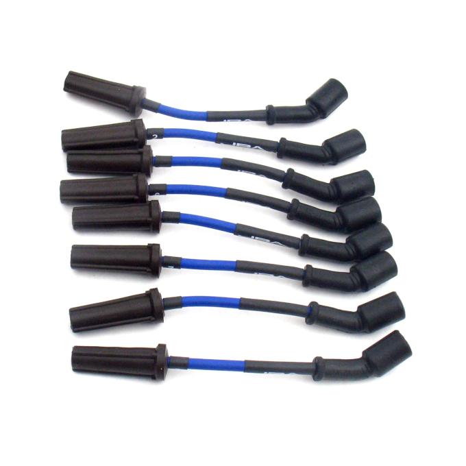 JBA Performance Exhaust 2010-18 Chevrolet Camaro 6.2L V8 8mm JBA PowerCables&trade; Spark Plug Wire Set, Blue W08129