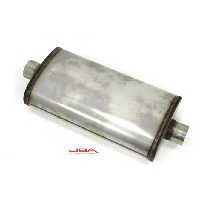 JBA Performance Exhaust Chambered 3" 304SS Muffler Center/Center 40-302201