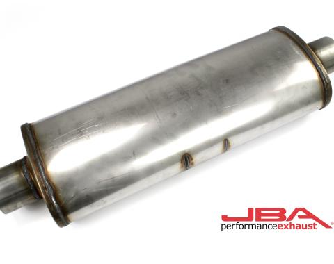 JBA Performance Exhaust Chambered 3" 304SS Muffler Center/Center 40-302202