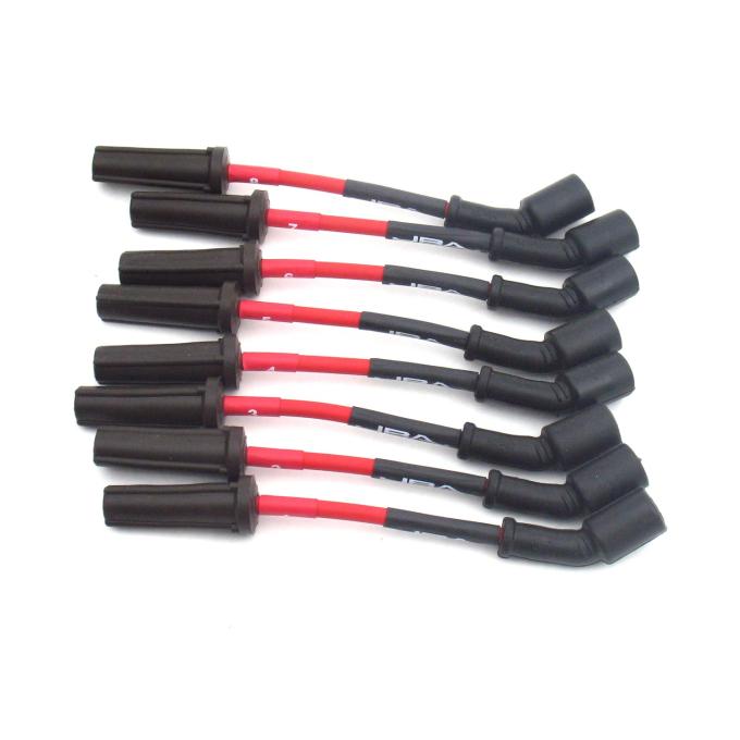 JBA Performance Exhaust 2010-18 Chevrolet Camaro 6.2L V8 8mm JBA PowerCables&trade; Spark Plug Wire Set, Red W0812
