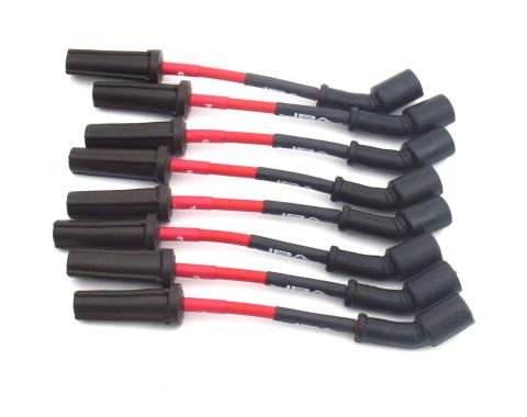 JBA Performance Exhaust 2010-18 Chevrolet Camaro 6.2L V8 8mm JBA PowerCables&trade; Spark Plug Wire Set, Red W0812