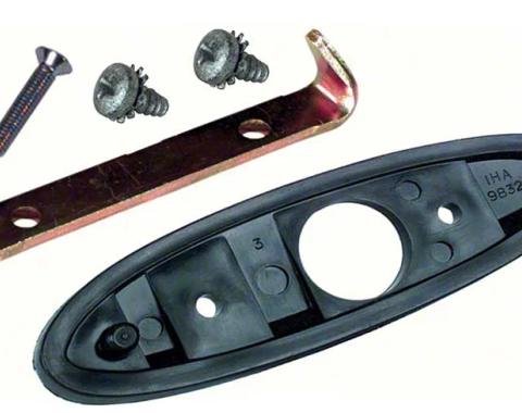 AMD Bullet Mirror Mounting Kit, RH, 70-81 Camaro Firebird; 70-74 Nova K-R312