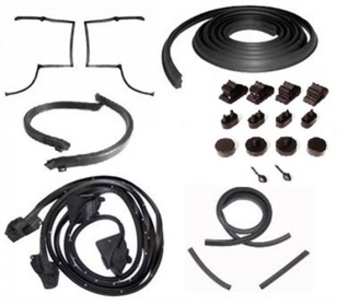Camaro Weatherstrip Kit, for Cars with Fisher T-Tops, 1979-1981