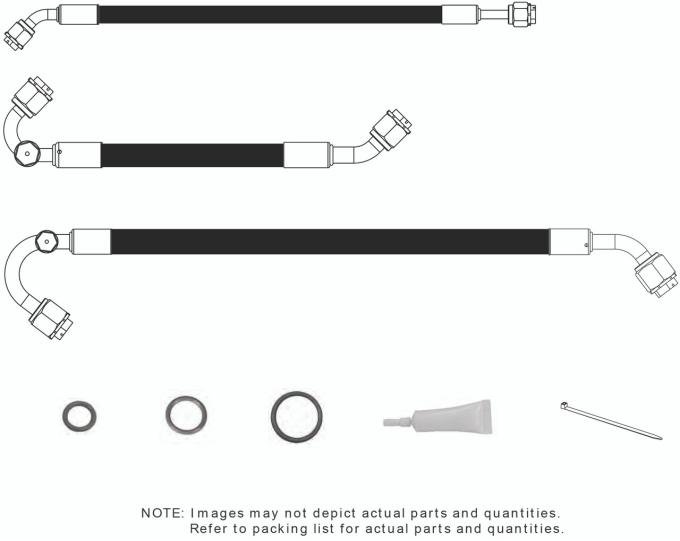 Vintage Air 1970-81 Firebird SureFit™ Reduced Barrier Standard Hose Kit 526692