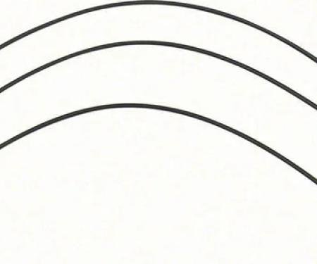 AMD Heater Control Cables, 3-Piece Set for models without A/C, 69-74 Nova; 69 Camaro Camaro K-K572