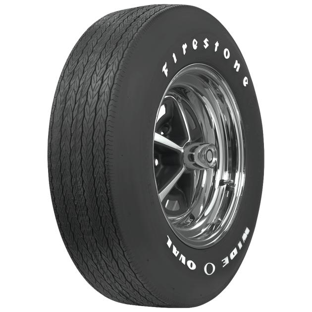 Firestone Wide Oval Raised White Letter Tire F70-14 54850 | Camaro