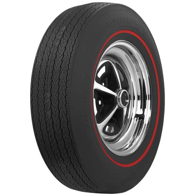 Firestone Wide Oval Redline Tire D70-14 54660 | Camaro Depot