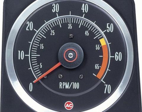 AMD Tachometer, 5500 Red Line (396/325 HP & 396/350 HP 5" X 7"), 69 Camaro K-6469382