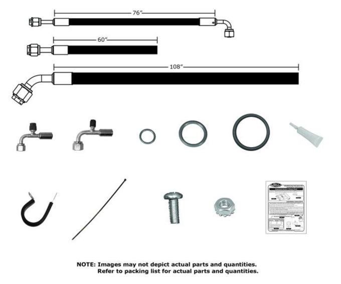Vintage Air 1970-72 Chevelle SureFit™ Reduced Barrier Modified Hose Kit 524469