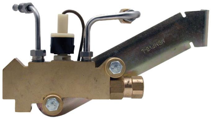 MBM Brakes GM Left Side Prop Valve Kit. Disc/Drum - Brass 1 PV2K-2