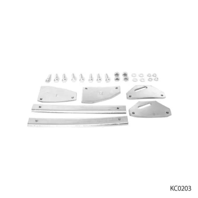 KNS Accessories 1967-1968 Chevrolet Mounting Brackets and Rubber KC0203