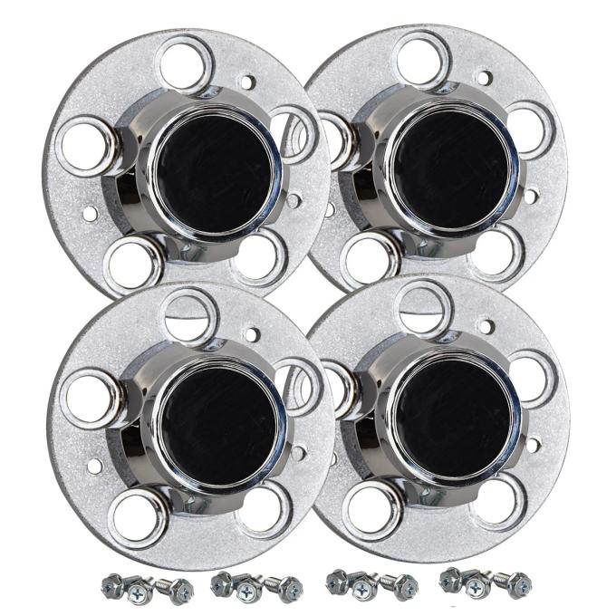 Coker Tire GM Pickup Rallye Cap 2WD 5x5 inch bolt Set of Four 426101