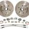 Classic Performance 12” Disc kit W/ 2” Drop Spindles, 1964-72 GM A-Body 6774SWBK-D12