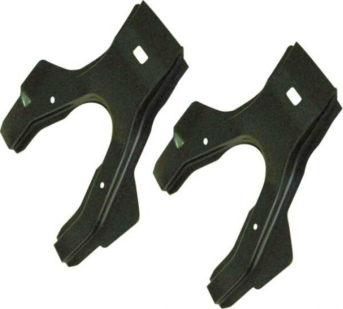 AMD Rear Seat Back Braces (Attaches Package Tray To Under Seat Pan), 67-69 Camaro Firebird Coupe X639-3567-P