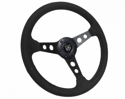 Auto Pro USA VSW Steering Wheel S6 Sport Suede ST3583BLK