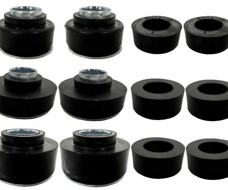 Auto Pro USA Body Mount Bushing Set, Includes All Mounting Bushings, OE Number 3901361 And 3914802 BM1018
