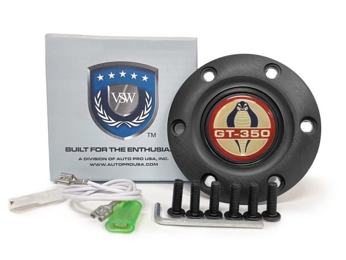 Auto Pro USA VSW Steering Wheel S6 Horn Button STE1003BLK