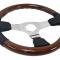 Auto Pro USA VSW Steering Wheel S6 Sport Wood ST3019