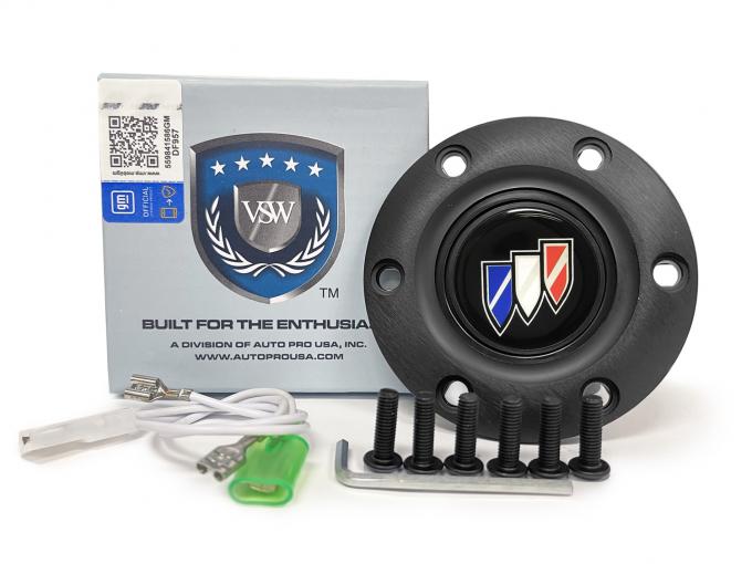 Auto Pro USA VSW Steering Wheel S6 Horn Button STE1010BLK