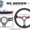 Auto Pro USA VSW Steering Wheel S6 Sport Suede ST3584BLK