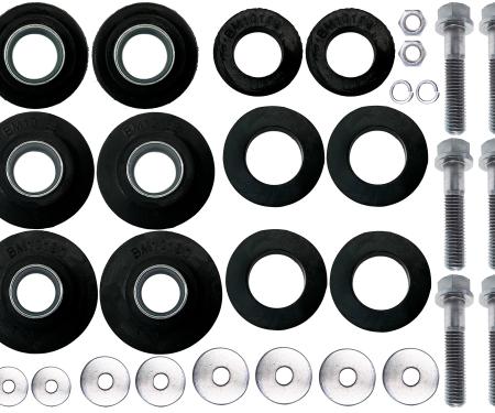 Auto Pro USA Body Mount Bushing And Hardware Set, Includes All Mounting Bushings, 18 Piece Hardware Set BM1019KIT