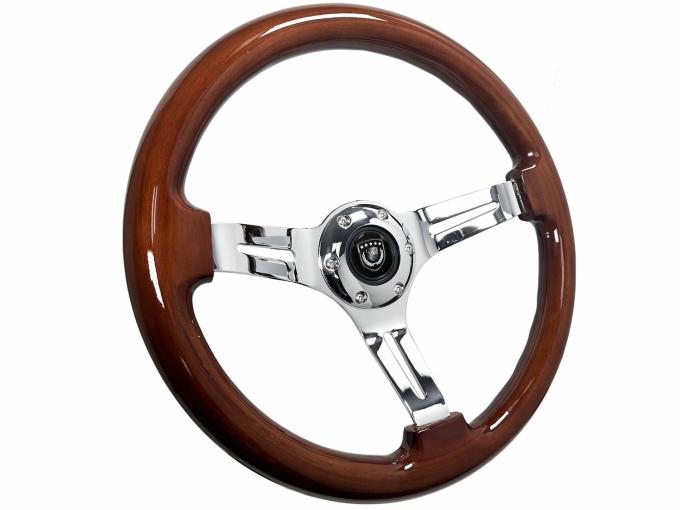 Auto Pro USA VSW 6-Bolt Wood Steering Wheel ST3011