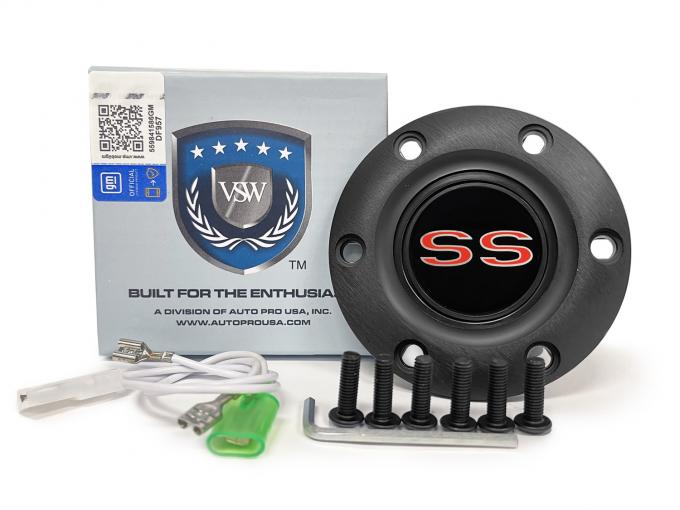Auto Pro USA VSW Steering Wheel S6 Horn Button STE1035BLK