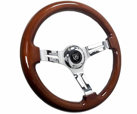 Auto Pro USA VSW 6-Bolt Wood Steering Wheel ST3011