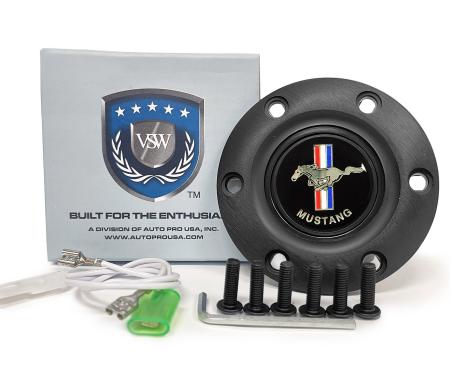 Auto Pro USA VSW Steering Wheel S6 Horn Button STE1002BLK