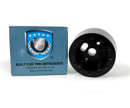 Auto Pro USA VSW 6-Bolt Hub Adapter, 6 Bolt, Black STH1008BLK