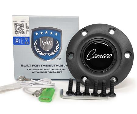 Auto Pro USA VSW 6-Bolt Steering Wheel Horn Button STE1027BLK