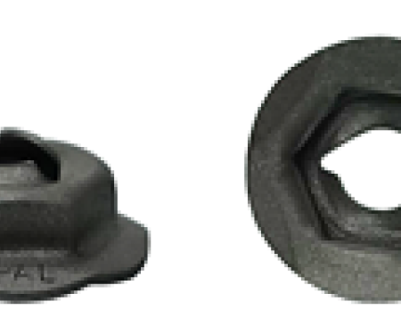 AMK 1978 Chevrolet Camaro 12 piece Fender Grilles #10 X .56 Deep Stamped Nuts G-4415