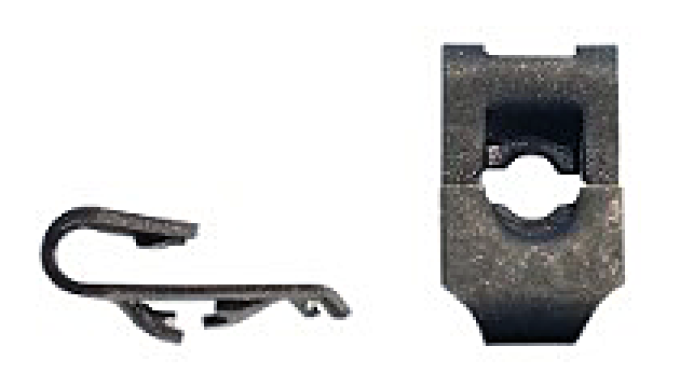 AMK 1970 Chevrolet Camaro 18 piece Air Outlet Bezels (W Ac) - Under Dash Hex Ab Flat Sems Spring Nuts G-5219