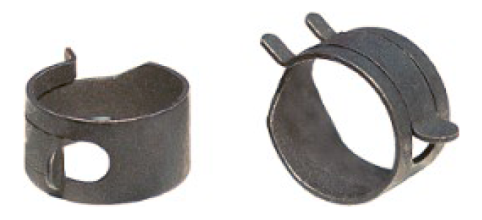 AMK 1967 Chevrolet Camaro 3 piece Brake Booster Hose - 396 Clamps & Washer for Tube Bracket G-4888