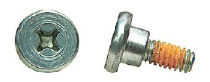 AMK 1967 Chevrolet Camaro 2 piece Seat Back Stop Cable (Used @ Rh Only) Panhead Wafer Ms Shoulder Screws G-5376