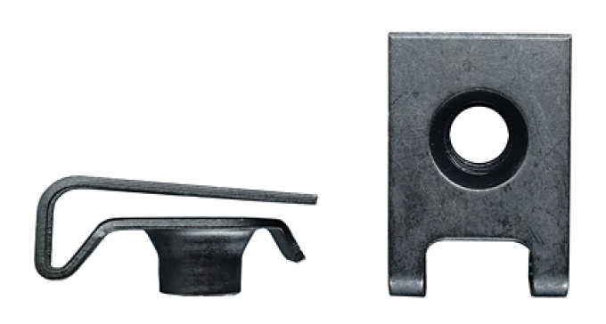 AMK 1970 Chevrolet Camaro 12 piece Leaf Spring Mounting @ Front Hex Pp Coni Sems Special U-Nuts G-4607