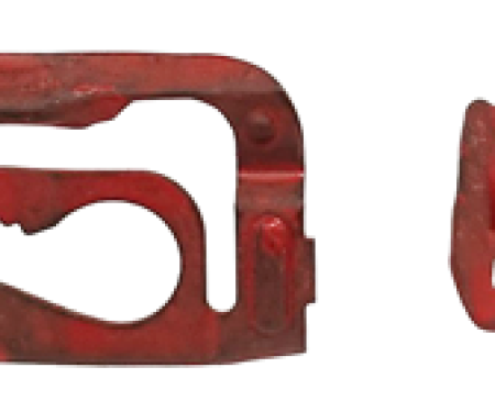 AMK 1967 Chevrolet Camaro 13 piece Window (Fr) Moldings, Sides, Upr - Coupe Retaining Clips - Adjustable Type G-4639