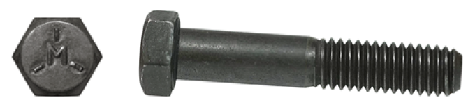 AMK 1973 Pontiac Firebird 18 piece Exhaust Manifolds - 455sd Hex Bolts, Stainless Steel Locks G-7655