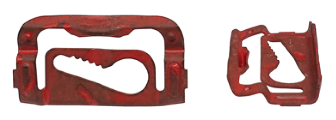 AMK 1967 Chevrolet Camaro 13 piece Window (Fr) Moldings, Sides, Upr - Coupe Retaining Clips - Adjustable Type G-4639