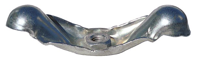 AMK 1967 Chevrolet Camaro 2 piece Spare Wheel (F Coupe Only) 5 7/8" J-Bolt, Wing Nut G-6938