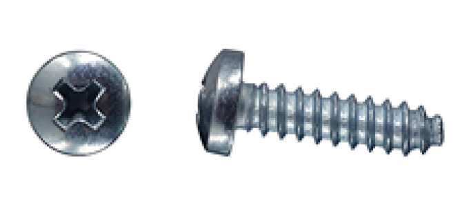 AMK 1970 Chevrolet Camaro 8 piece Parking Lamps - Std Panhead Pn Ab Screws, Spring Nuts G-4116